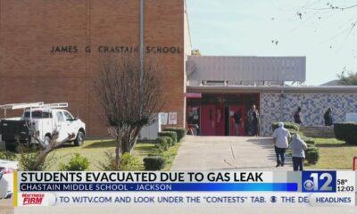 Jackson middle school students evacuated due to gas leak
