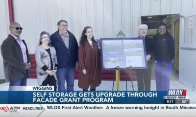 Wiggins Self Storage gets upgrade through Facade Grant Program