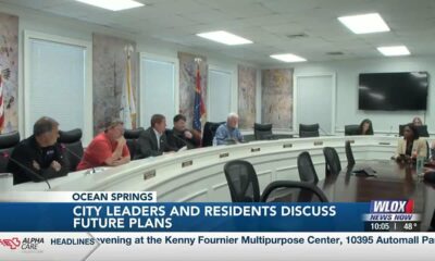 Ocean Springs city leaders and residents discuss future plans