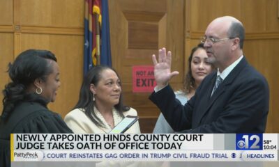 Teeuwissen sworn in as Hinds County Court judge