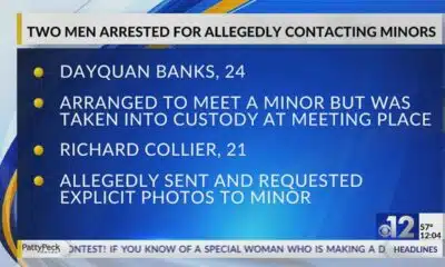 Two Mississippi men accused of having lewd conversations with minors