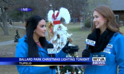 Ballard Park lighting held Thursday in Tupelo – part 1