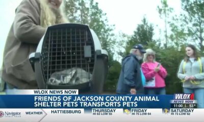Friends of Jackson Co. Animal Shelter Pets transports pets north