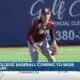 College baseball on the way to MGM Park in 2024