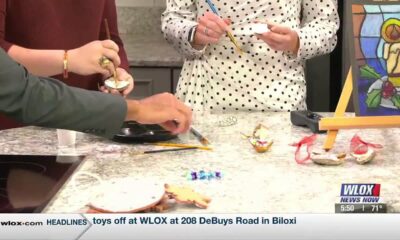 Christmas on the Coast: Painting oyster shell ornaments with the Ohr O'Keefe Museum of Art