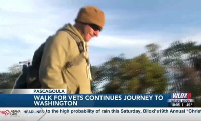 Walk for Vets makes stop in Pascagoula as group heads to Washington