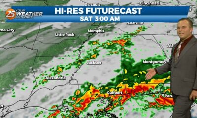12/1 – Jeff's “Rounds of Heavy Rain” Friday Afternoon Forecast