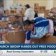 Local church group hands out free food