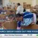 Local church group hands out free food