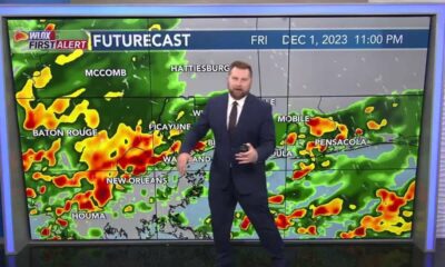 Stormy night expected across South Mississippi