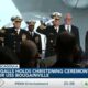 Ingalls holds christening ceremony for assault ship USS Bougainville