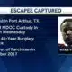 Escapee Captured