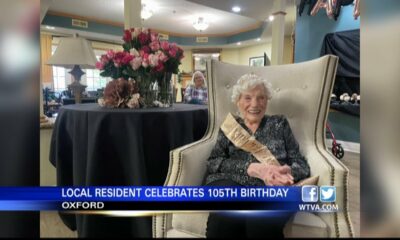 Oxford resident celebrates 105th birthday