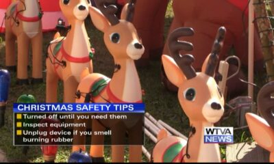 Stay safe with Christmas decorations