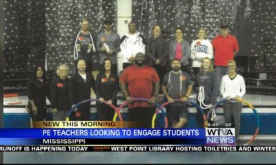 PE teachers working to engage students in class