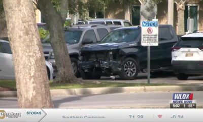 Medical emergency leads to wreck at Biloxi National Cemetery