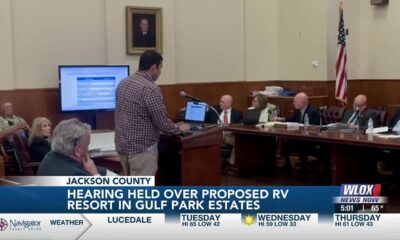 LIVE: Hearing held over proposed RV resort in Gulf Park Estates