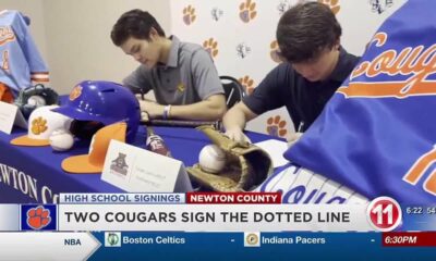 Two Newton County Cougars to continue their education and baseball careers with Mississippi Junio...