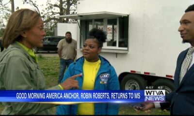 GMA anchor Robin Roberts returning to Rolling Fork to view tornado cleanup