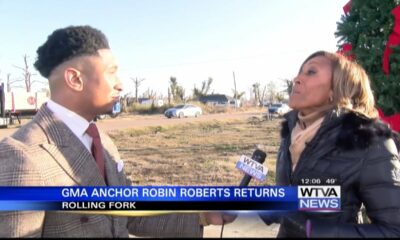 Good Morning America anchor and Mississippi native Robin Roberts returns to Rolling Fork