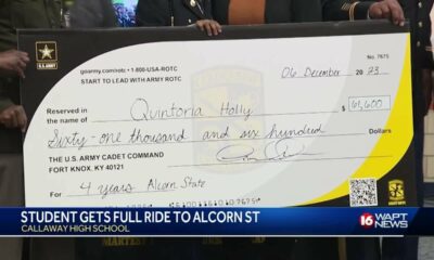 Student Gets Full Ride