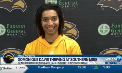 Domonique Davis thriving at Southern Miss