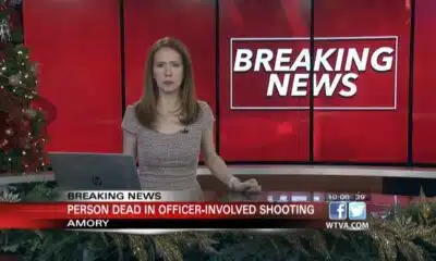 One killed in an officer involved shooting in Amory