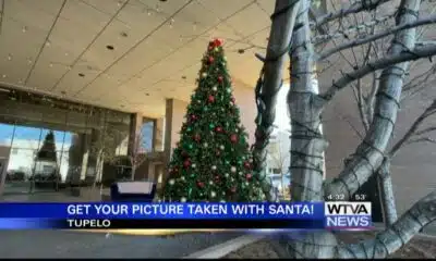 Santa to take pictures at Renasant Bank in downtown Tupelo