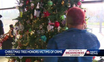 Crime victim Christmas Tree