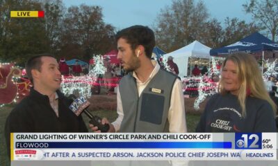 Flowood hosts Grand Lighting of Park and Chili Cook Off