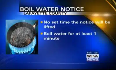 City of Oxford under boil water alert