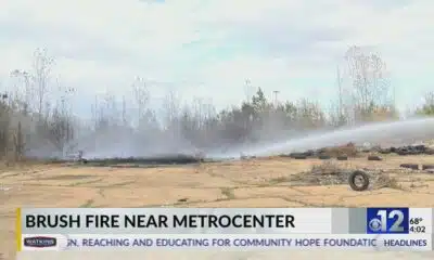 JFD responds to brush fire near Metrocenter Mall