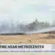 JFD responds to brush fire near Metrocenter Mall