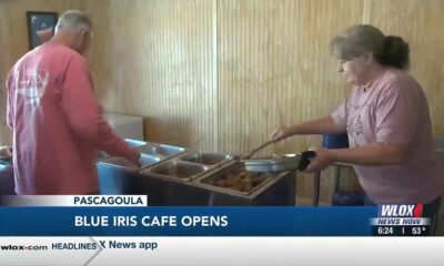 Blue Iris Cafe in Pascagoula open for business