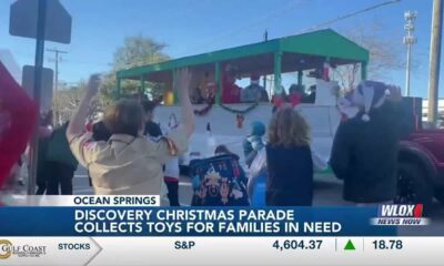 Christmas Parade draws crowd, toy donations in Ocean Springs