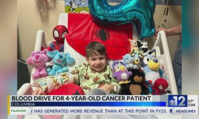 Blood drive to be held for Columbia boy