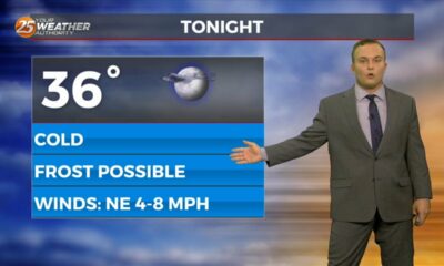 12/11 – Jeff's “Clear & Cold” Monday Evening Forecast