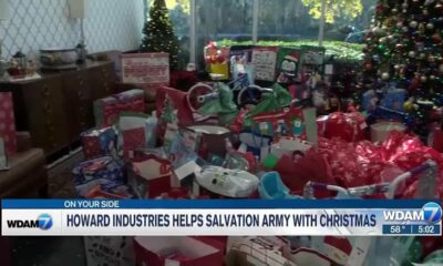 Howard Industries helps Salvation Army with Christmas