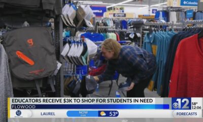Educators receive $3,000 to shop for students in need