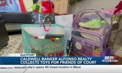 Caldwell Banker Alfonso Reality collects toys for Friends of Court