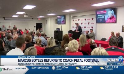 Marcus Boyles returns to coach Petal football