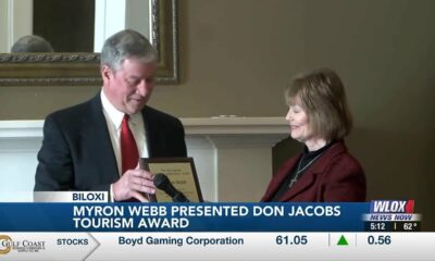 Myron Webb awarded Don Jacobs Tourism Award winner