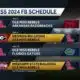 Ole Miss, MSU schedule release