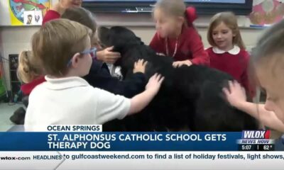 St. Alphonsus Catholic School gets new therapy dog