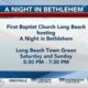 THIS WEEKEND: “A Night in Bethlehem” at First Baptist Church Long Beach