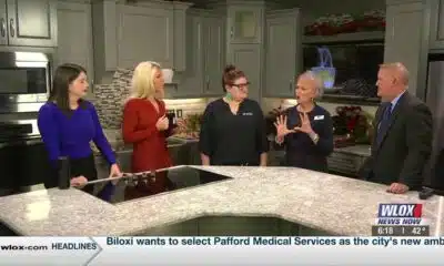 Nicole Martz and Kathy Springer talk about the Forest of Dreams event at the Mississippi Aquarium
