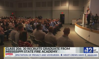 30 recruits graduate from Mississippi State Fire Academy