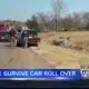 Family escaped from overturned vehicle in Lowndes County