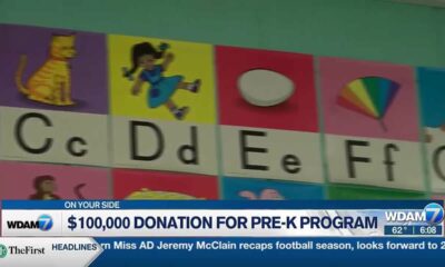 The First delivers $100,000 to Lamar preschool program