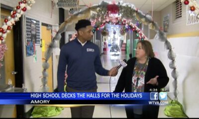 Amory High School 'decked the halls'